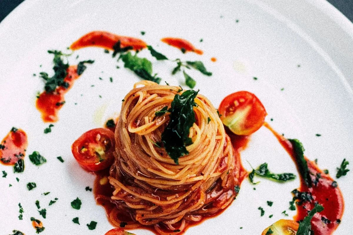 Tasting menu presentation