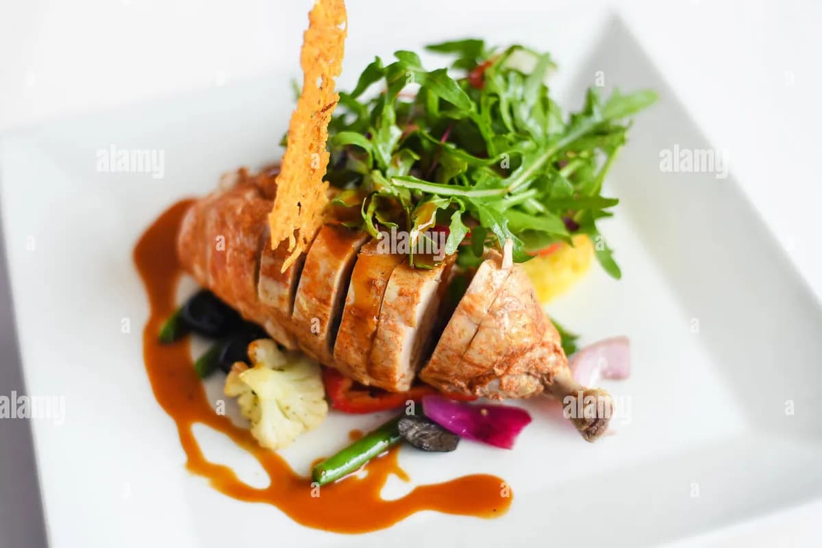 Gourmet presentation